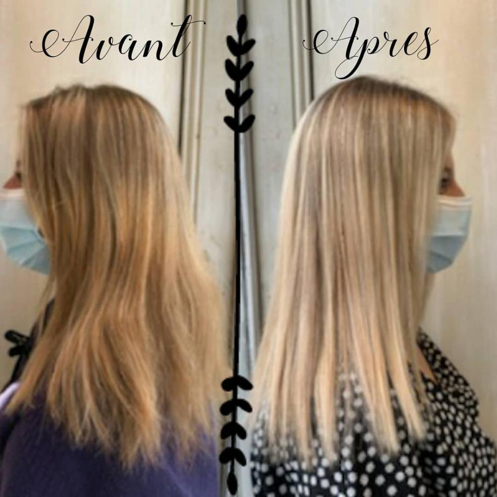 coiffure, avant-après